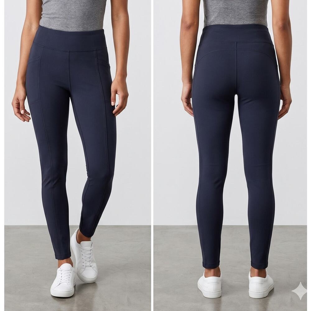 Korye Leggings Navy Blue Ponte Leggings XS